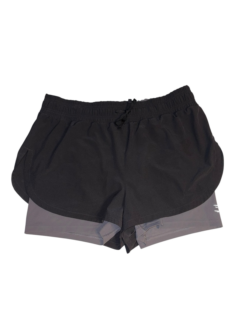 Women’s Black Layered Gymshark shorts GUC
